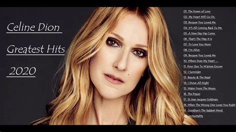 Celine dion top albums